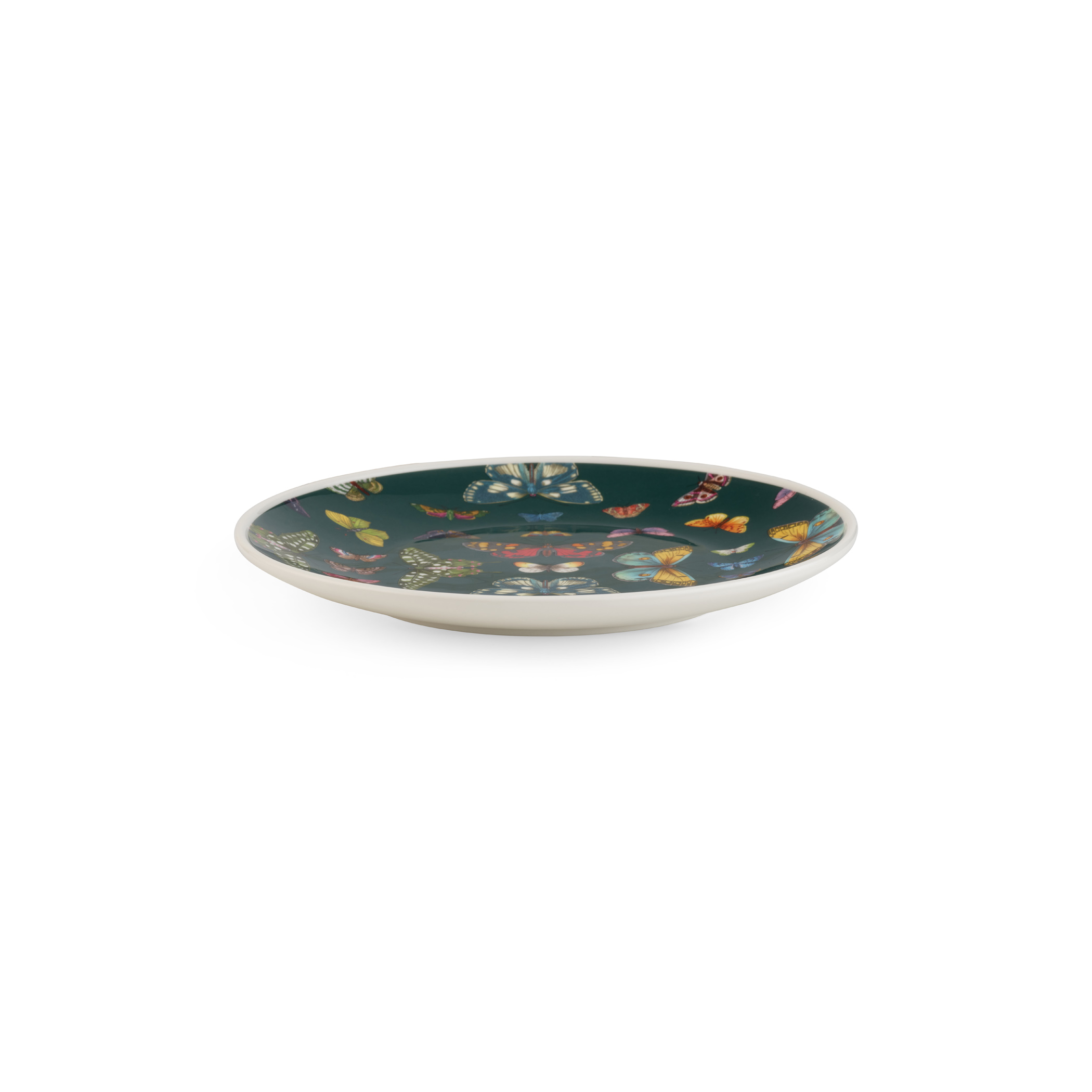 Botanic Garden Harmony Accents Green 8.5 Inch Coupe Plate image number null